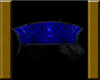 Elegant Blue black couch