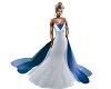 Silver and Blue Gown