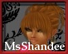 Stylish cinnamon hair