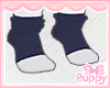 [Pup] Dark Blue Socks