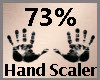 Hand Scale 73% F