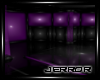 ~J Black Purple PVC Room