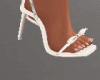 Beige Bow Heels
