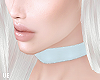 *V Lightblue Choker