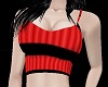 Red and Black Tank Top
