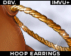 ! DRV. hoop earrings