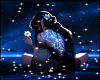 Blue Fairy Sitting in Stars Cutouts