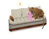 White Room Tiger Couch