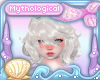 .M. Barbie Hair - White