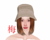 梅 ginger hair + hat
