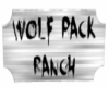 Wolf Pack Ranch Sign