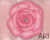 Aki Rose Earring Pink