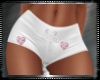 White Shorts w Heart