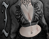 𝔗 cropped hoodie