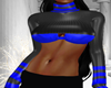 FG~ Bebe Y2K Top Blue