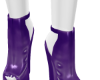 02/7 Boots Latex Purple