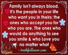 Family isnt blood