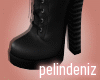 [P] Zoe black boots
