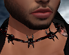 Black Barb Wire Necklace