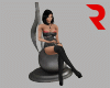 Music Note Chair w/Radio