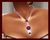 Purple/Silver Necklace