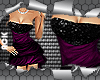 [ack] Purple Black Dress