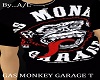 GAS MONKEY GARAGE TEE BL