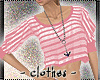 clothes - pink stripes