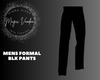 Mens Formal BLk Pants