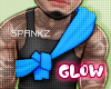 !!S Glow Tee Addon Blue