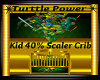 TurttlePower Kid 40%Crib