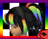 Black and Rainbow Muse