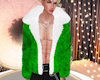 green winter coat