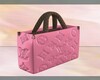 Pink Puffer Bag