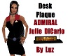 Desk Plaque Julie