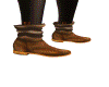 Uzaki Tan slouch boots