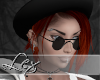 LEX Hair and Hat red