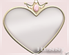 H. Kid Pink Heart Mirror