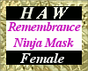 Remembrance Ninja Mask