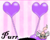 <3*P Purple heart bobber
