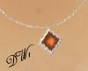 Silver & Fiery Orange