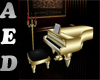 Golden Grand Piano