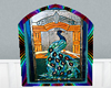 StainedGlass Peacock Pic