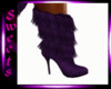 SD Fringe Boots Purple