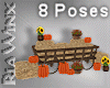 Hay Wagon 8 Poses