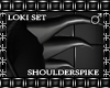 ! Loki spike shoulder M