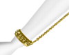 Gold goddess arm chains