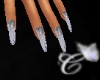 c! Fashion Silver nails