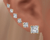 6 Diamond Mini Studs G