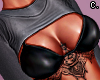 Top Bra Out +Tattoo